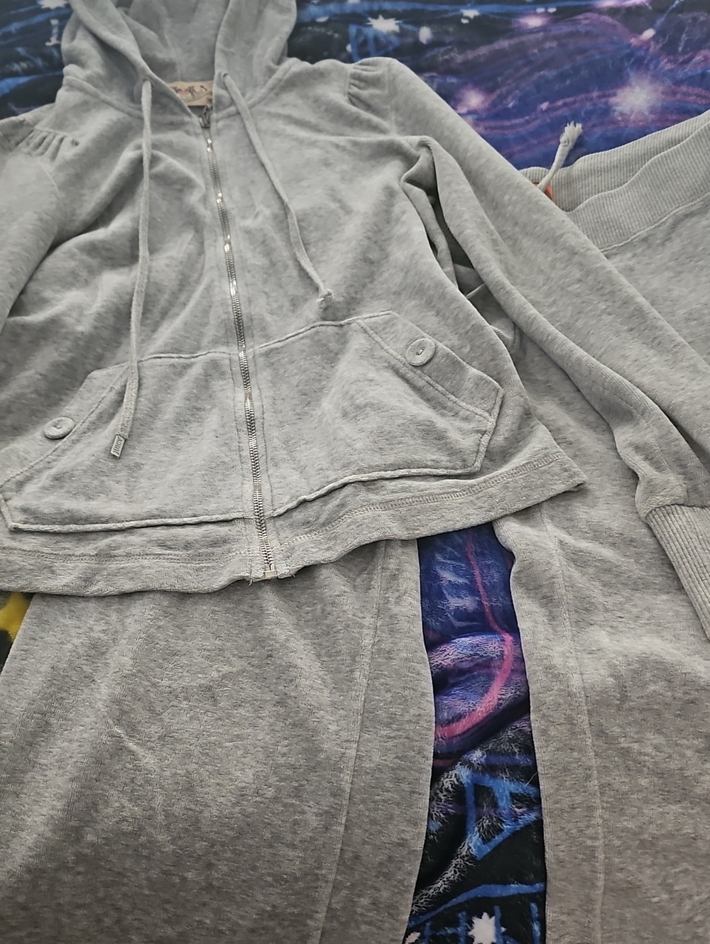 Juicy Couture Gray Belour Track Suit